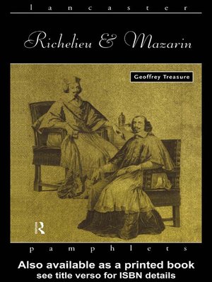 cover image of Richelieu and Mazarin